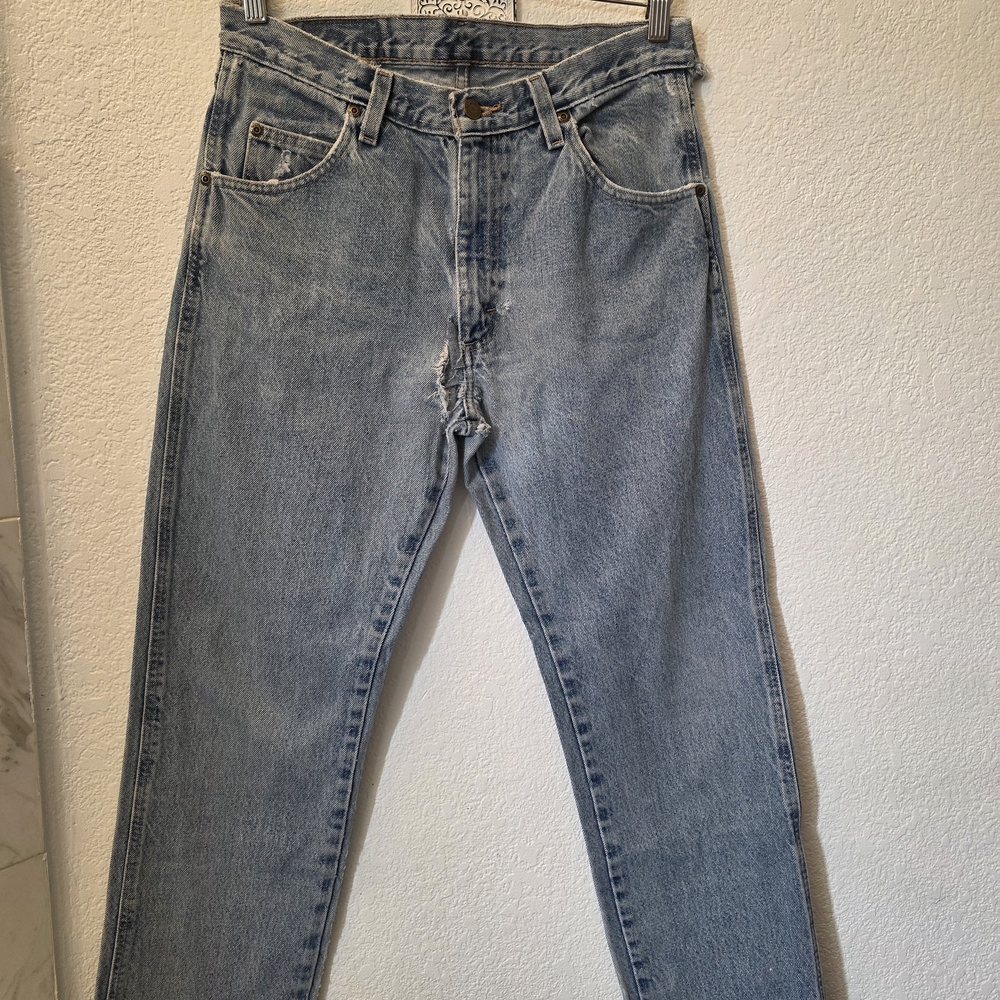 Wrangler Light Blue Straight JeansVintage Wrangler Authentic Jeans